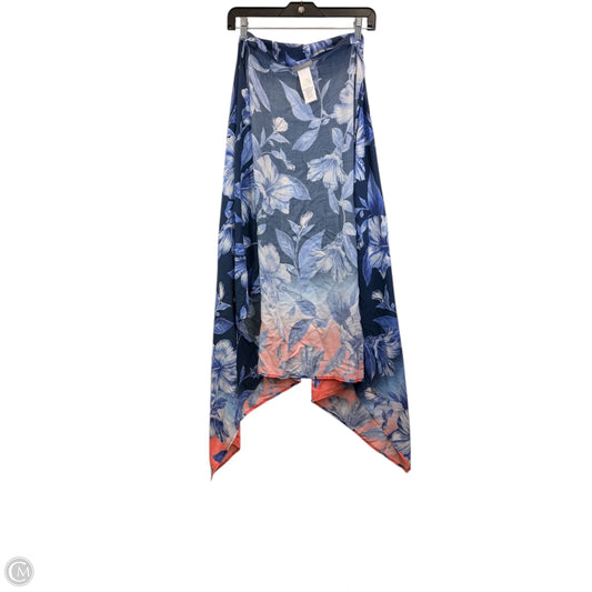 Swimwear Cover-up By La Blanca In Blue & White, Size: Osfm