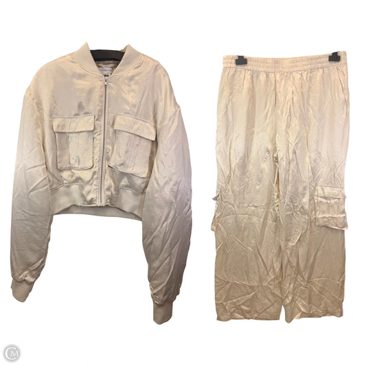 Pants Set 2pc By Lovers & Friends In Cream, Size: Xl