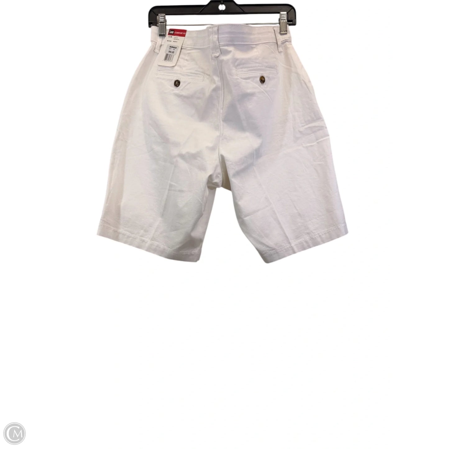 Shorts By Lee In White, Size: 12