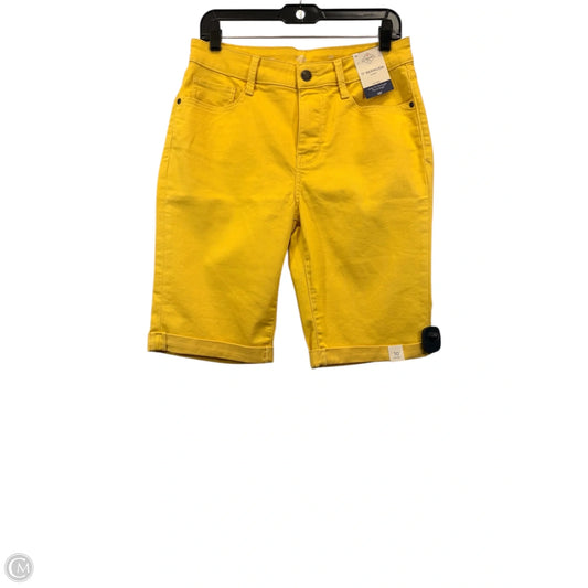 Shorts By St Johns Bay In Yellow, Size: 10