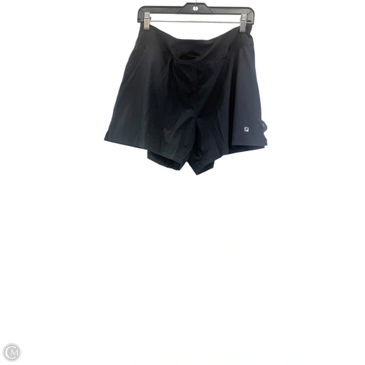 Athletic Shorts By Fila In Black, Size: L