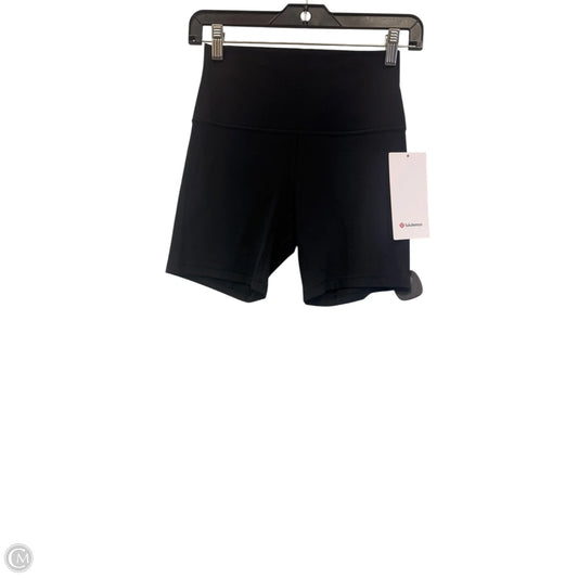 Athletic Shorts By Lululemon In Black, Size: 6