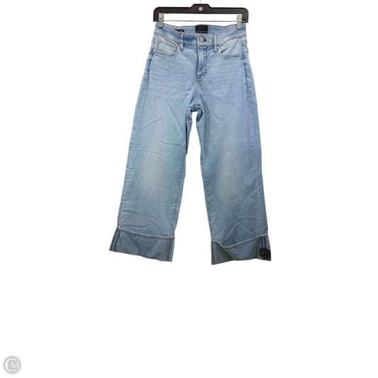 Jeans Wide Leg By White House Black Market In Blue Denim, Size: 2