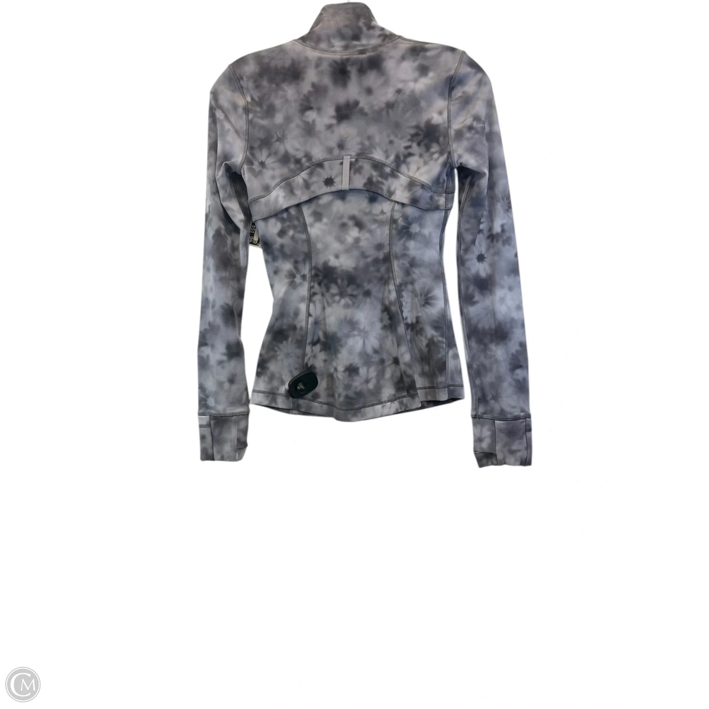 Athletic Jacket By Lululemon In Grey, Size: 2