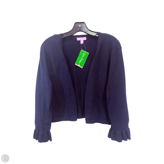Cardigan Designer By Lilly Pulitzer In Navy, Size: Xl
