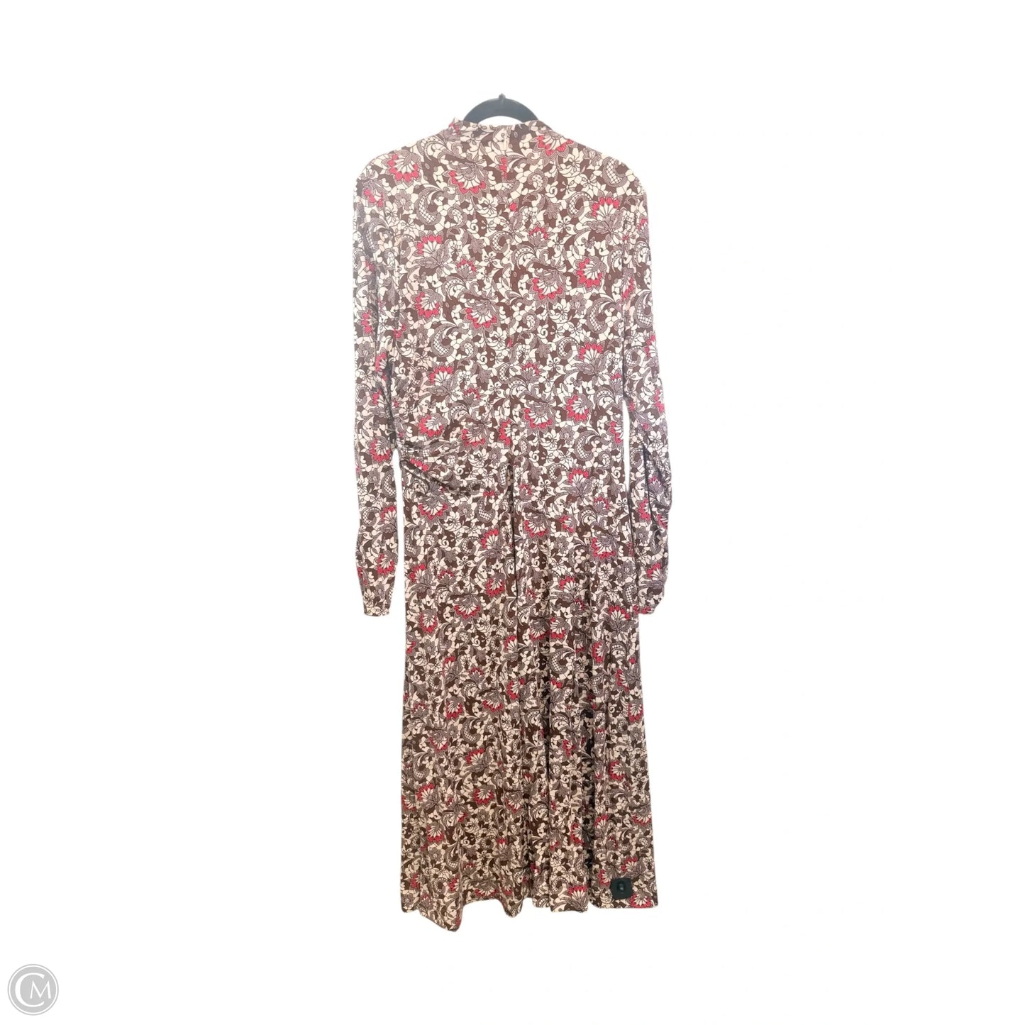 Dress Casual Maxi By ME + EM In Brown & Pink, Size: Xl
