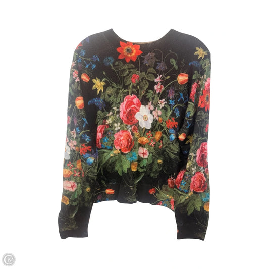 Sweater By The Met In Floral Print, Size: L