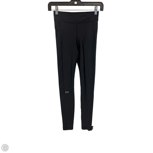 Athletic Leggings By Under Armour In Black, Size: Xs