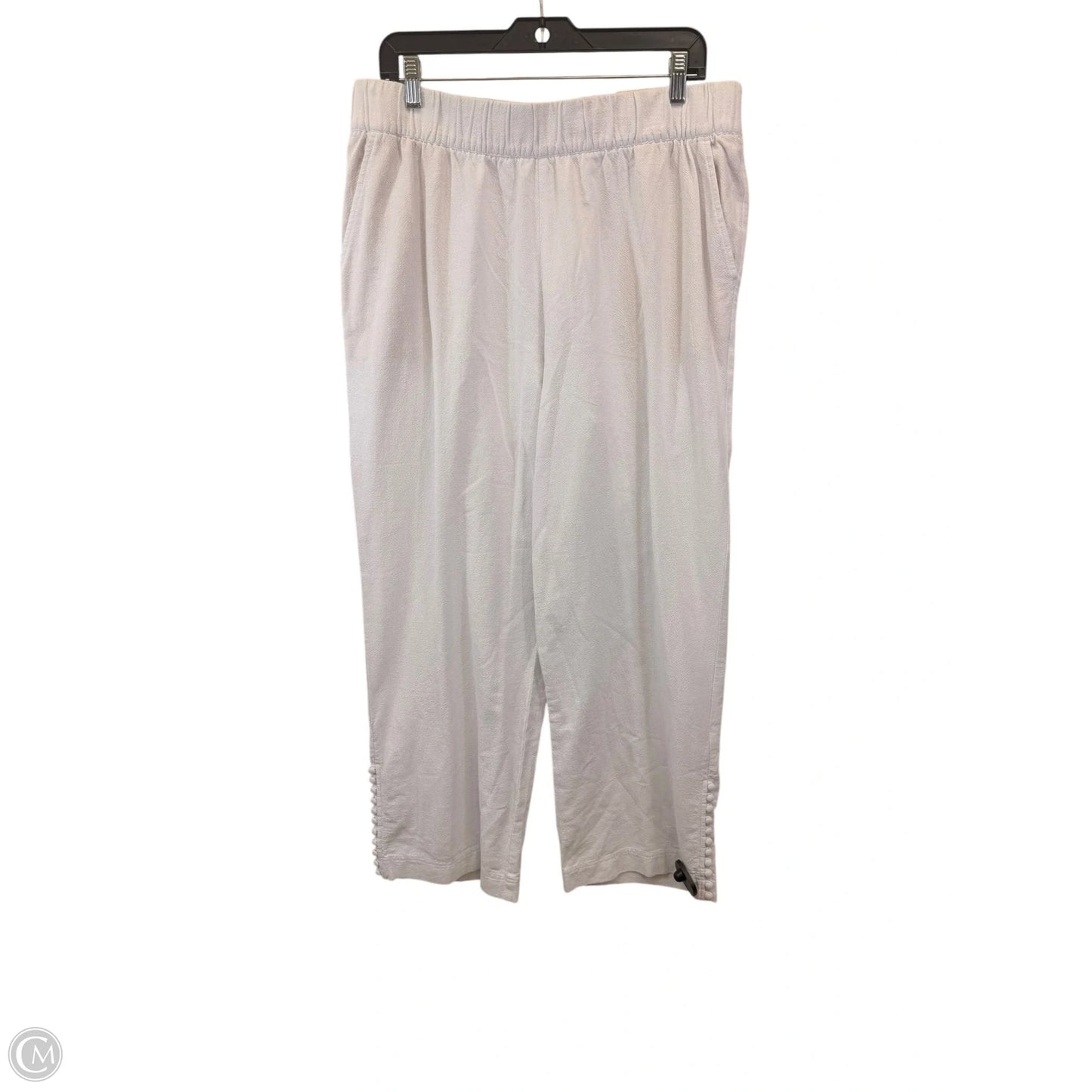 Pants Lounge By Soft Surroundings In White, Size: L