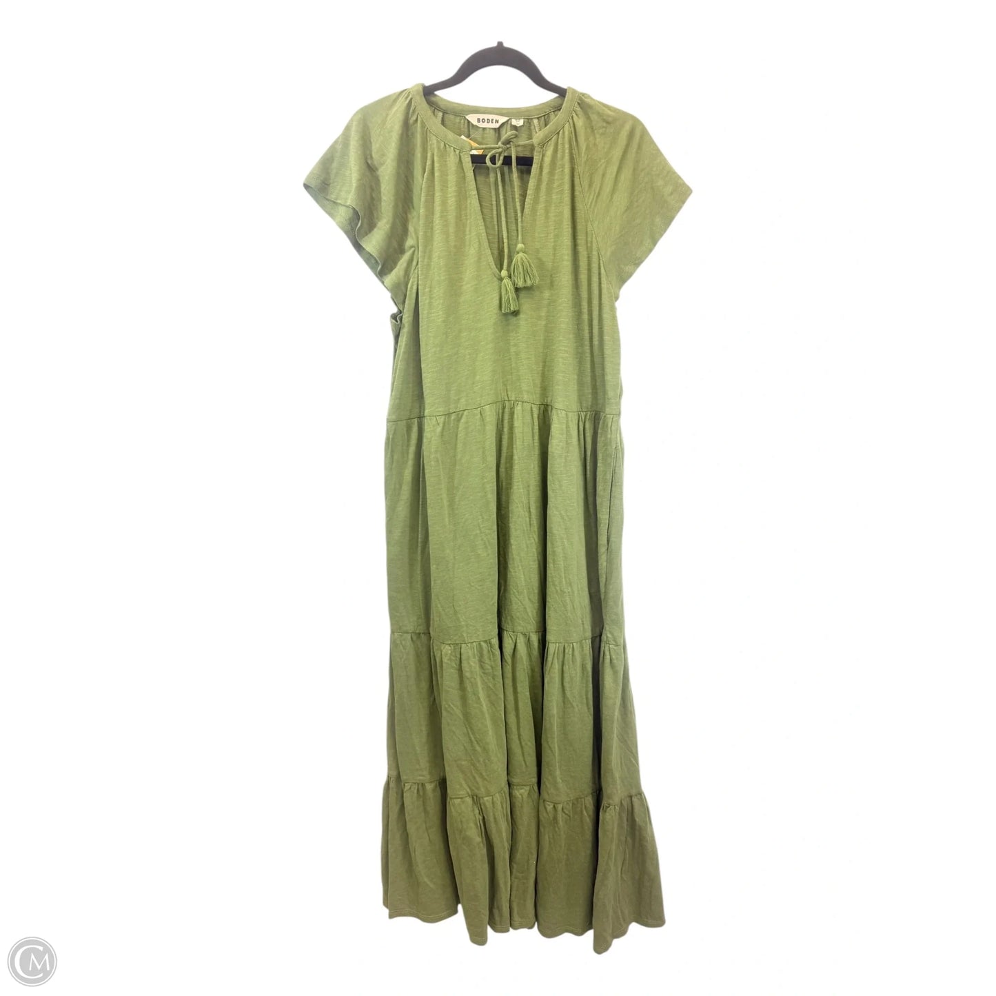 Dress Casual Maxi By Boden In Green, Size: Xl
