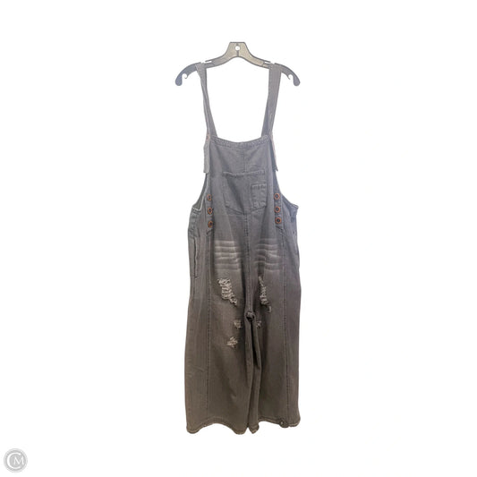 Overalls By Three Bird Nest In Black Denim, Size: M