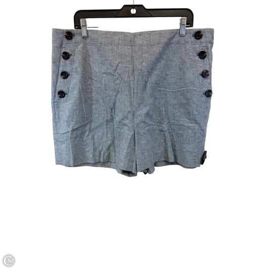 Shorts By Ann Taylor In Blue, Size: 18