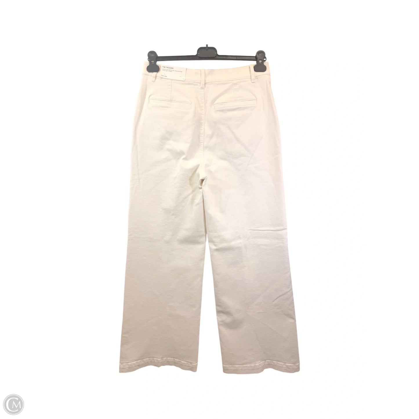 Jeans Wide Leg By Ann Taylor In Cream, Size: 8