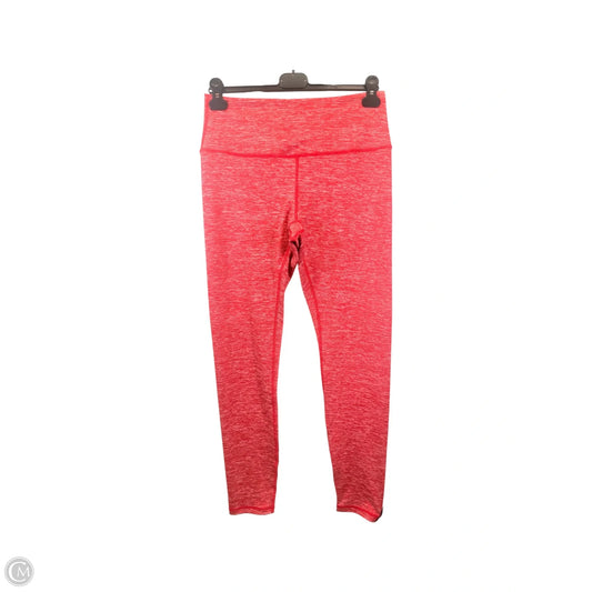 Athletic Leggings By Custer’s Night In Red, Size: L