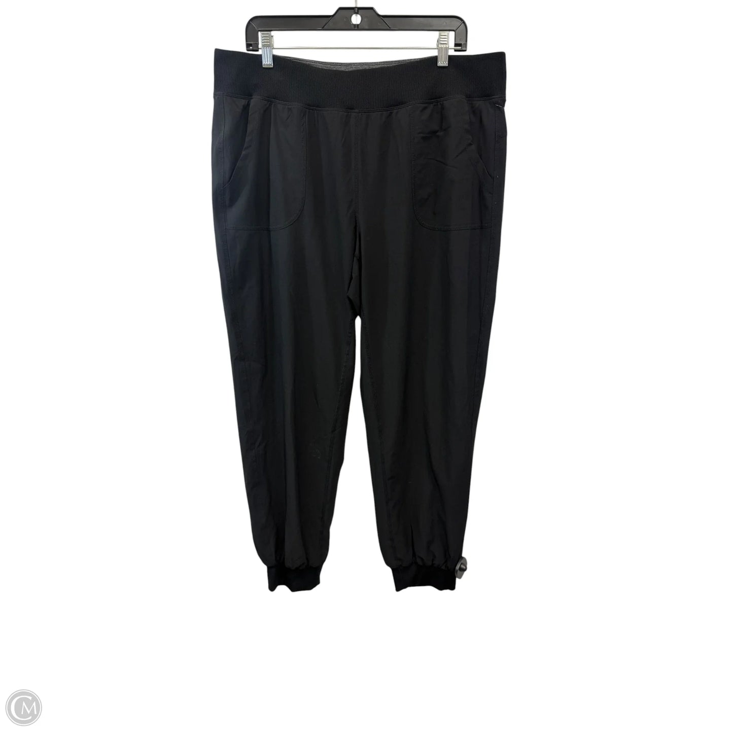 Athletic Pants By Calvin Klein In Black, Size: Xl