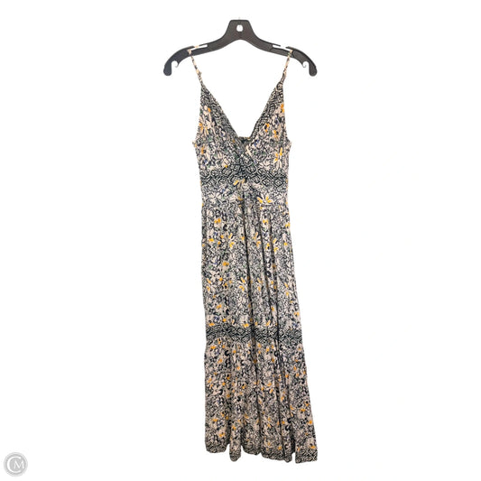 Dress Casual Maxi By Angie In Black & Brown, Size: S