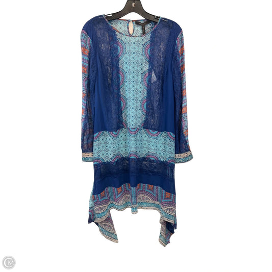 Dress Casual Midi By Bcbgmaxazria In Multi-colored, Size: M