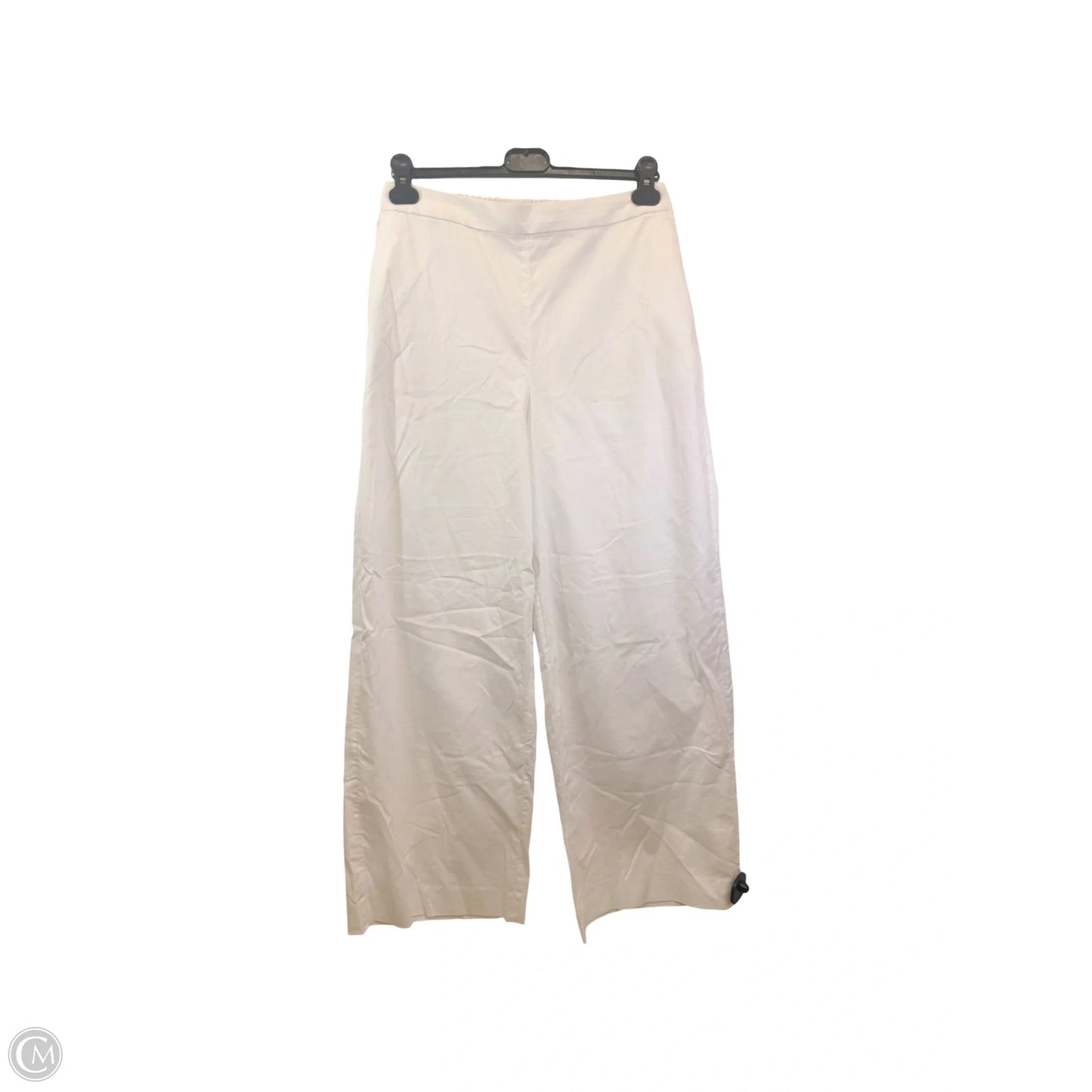 Pants Wide Leg By Banana Republic In White, Size: L