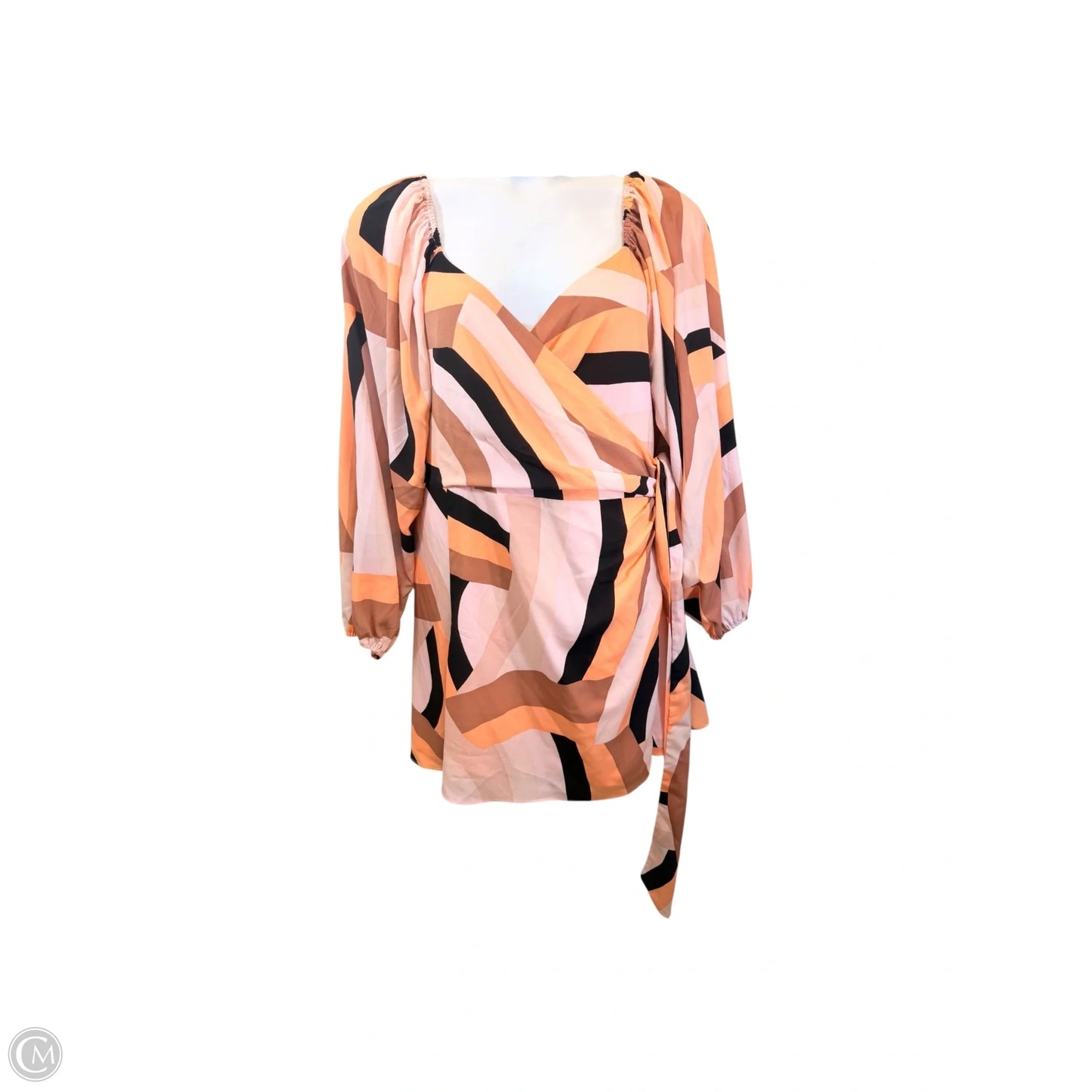 Dress Casual Short By Hutch In Peach, Size: 2x