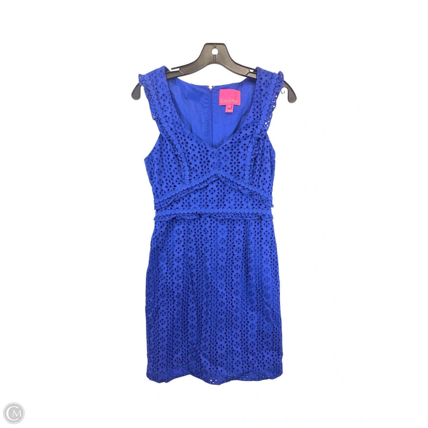 Dress Designer By Lilly Pulitzer In Blue, Size: Xs