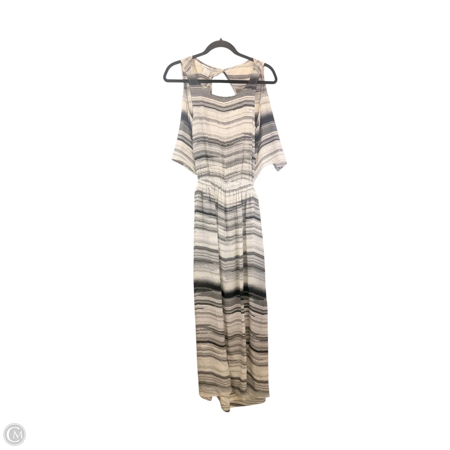 Dress Casual Maxi By Club Monaco In Black & White, Size: S