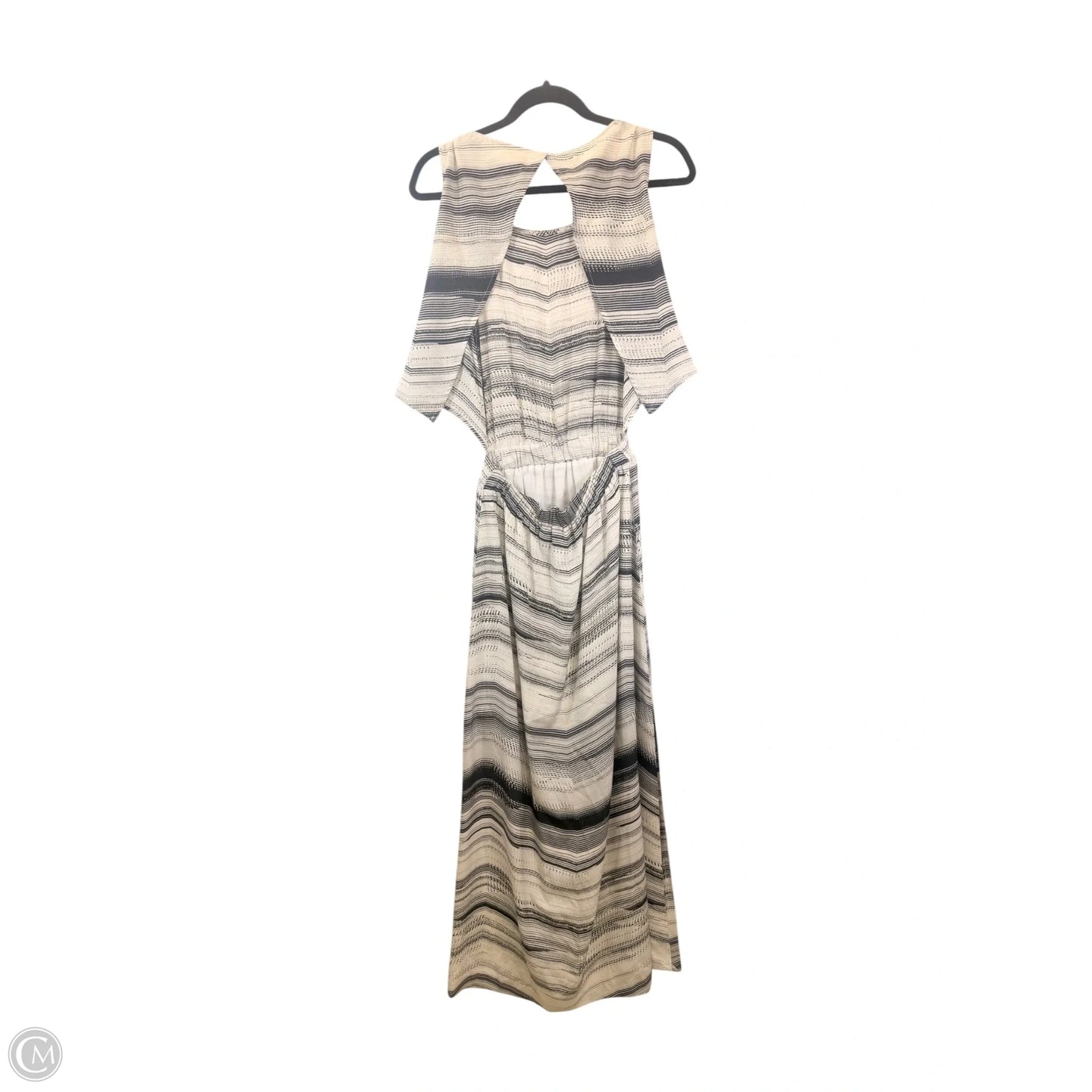 Dress Casual Maxi By Club Monaco In Black & White, Size: S