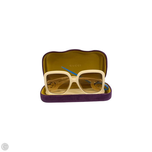 Sunglasses Luxury Designer By Gucci, Size: Xlarge