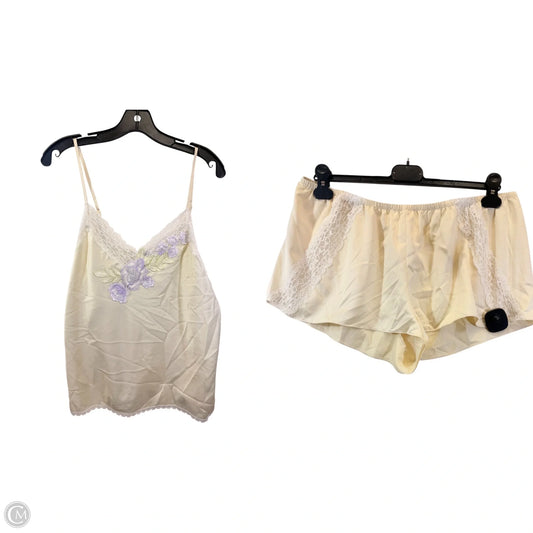 Pajamas 2pc By Linea Donatella In Yellow, Size: Xl