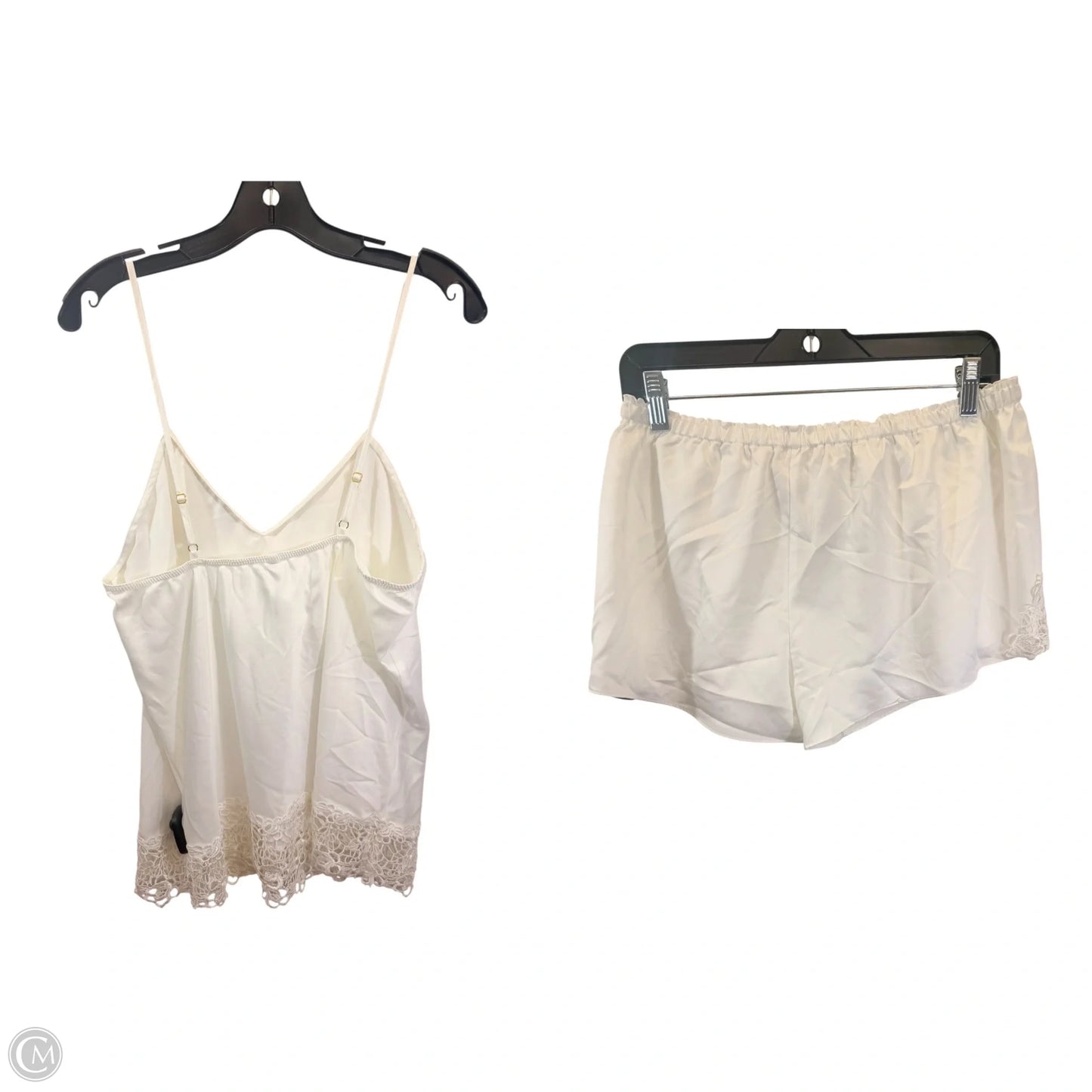 Pajamas 2pc By Flora Nikrooz In White, Size: L