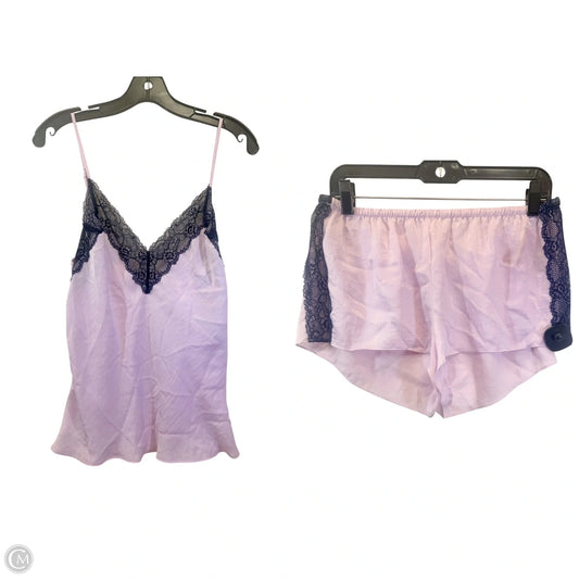 Pajamas 2pc By Linea Donatella In Purple, Size: L