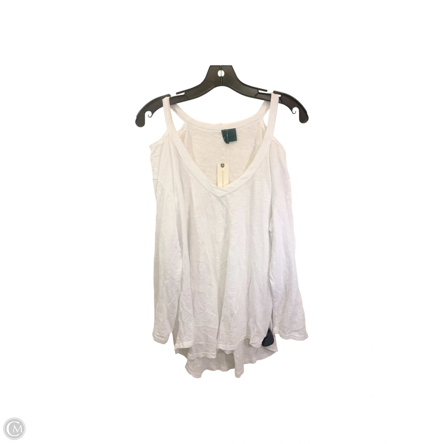Top 3/4 Sleeve By Left Of Center In White, Size: Xl