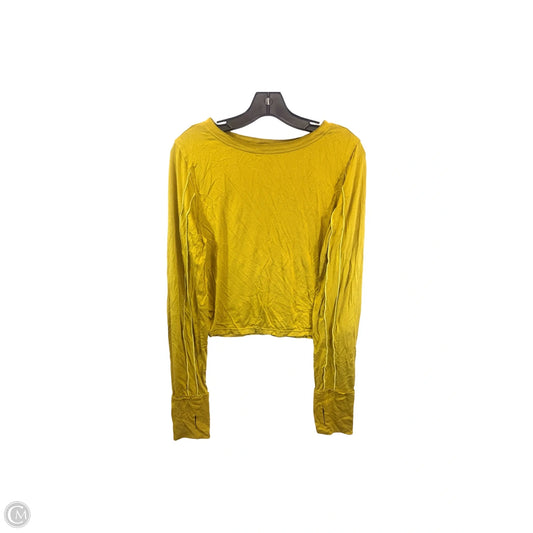 Top Long Sleeve By Free People In Green, Size: Xl