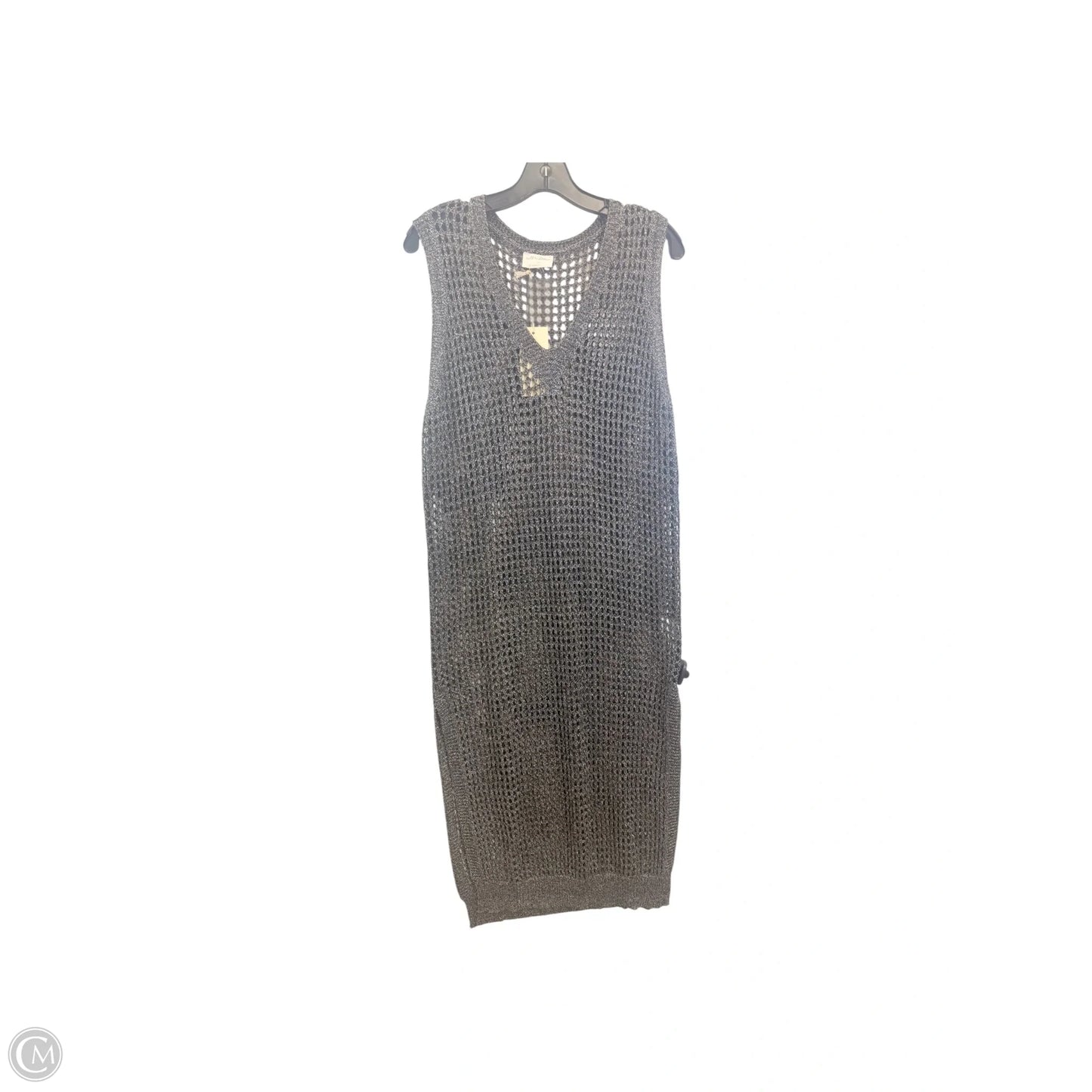 Swimwear Cover-up By Allie Rose In Silver, Size: L