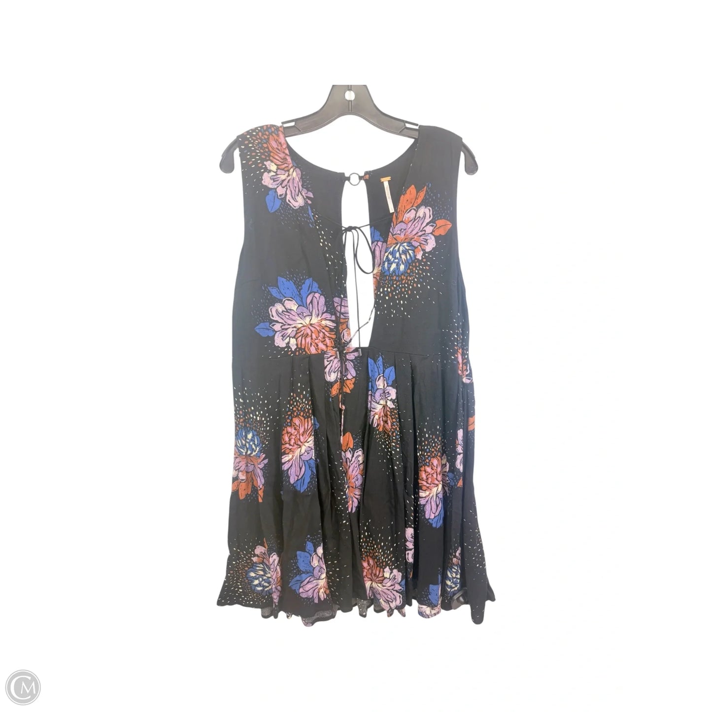 Dress Casual Short By Free People In Black & Blue, Size: L