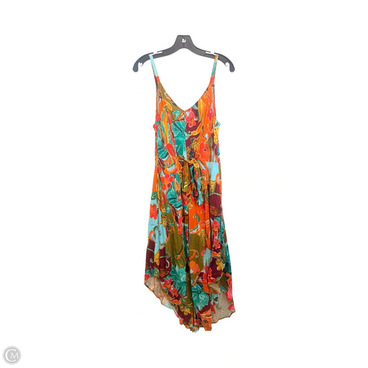 Jumpsuit By 1.state In Orange & Tan, Size: M