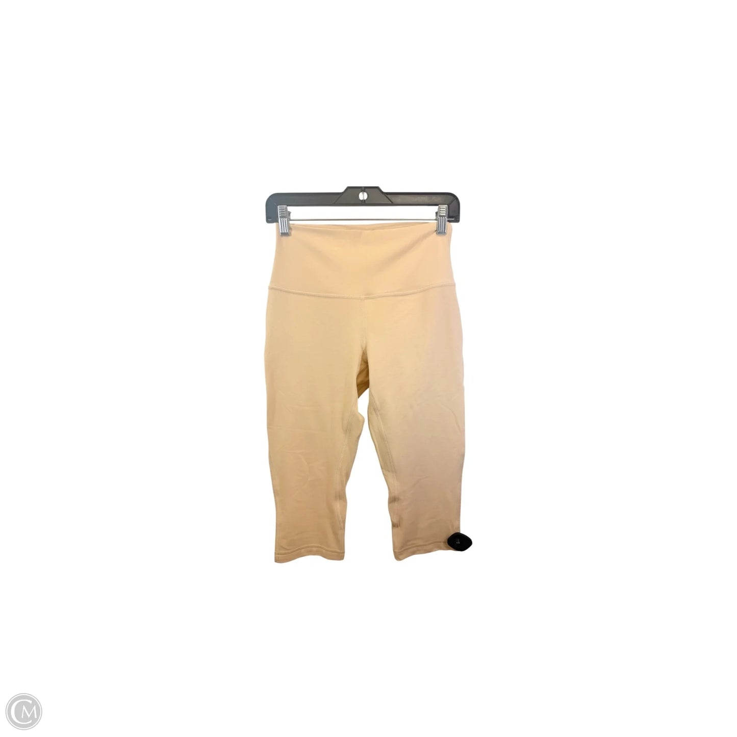 Athletic Leggings Capris By Lululemon In Tan, Size: 8
