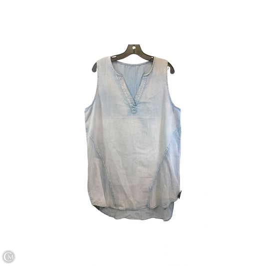 Dress Casual Short By Cupshe In Blue Denim, Size: Xl