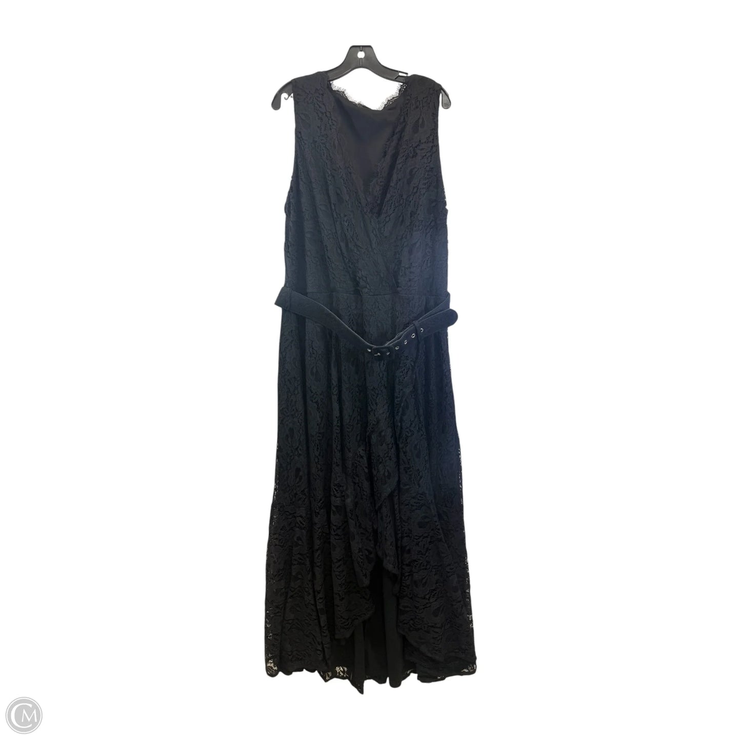 Dress Casual Maxi By City Chic In Black, Size: 3x