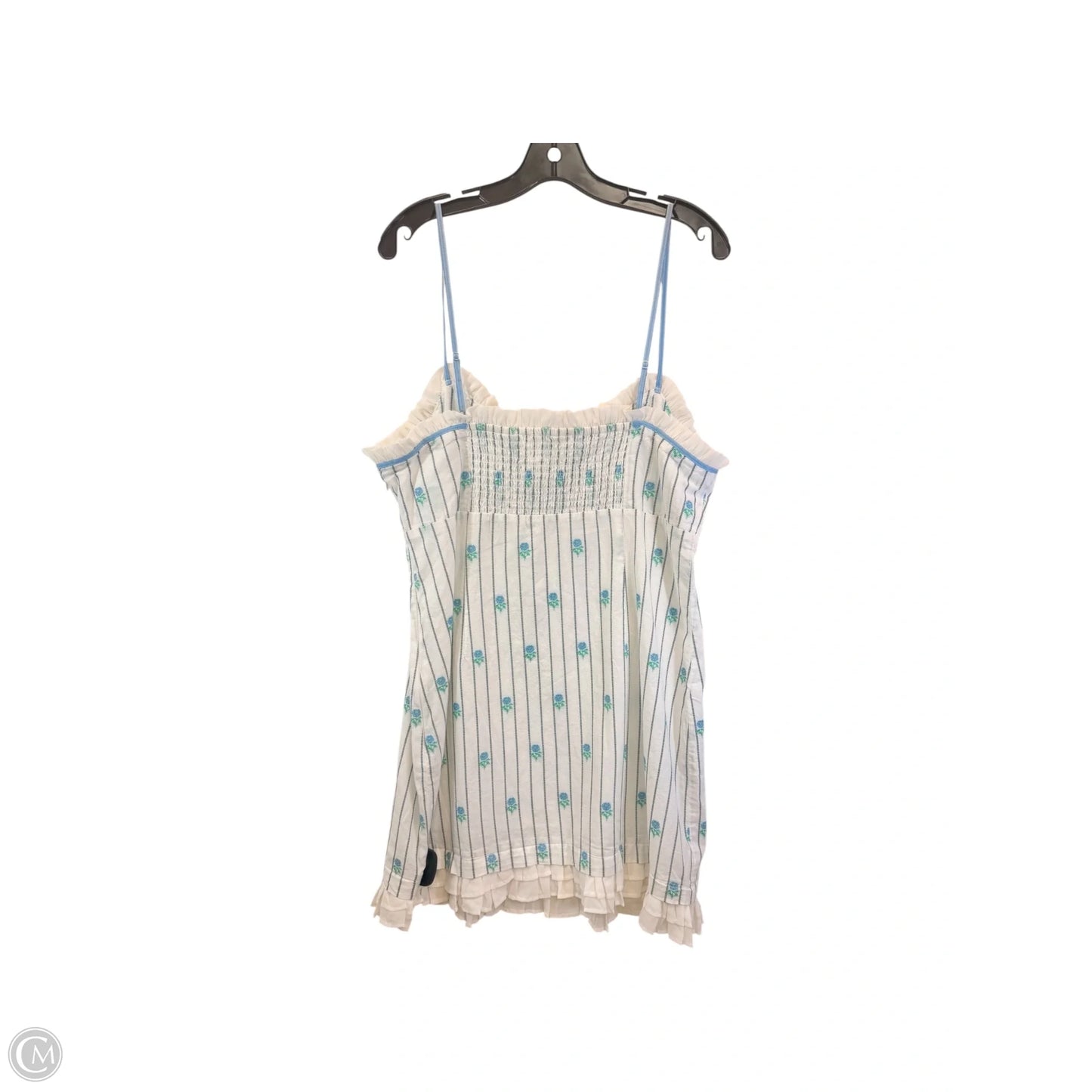 Dress Casual Short By Maeve In Blue & Green, Size: Xl