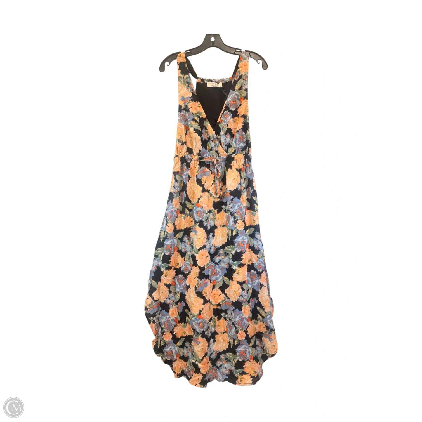 Dress Casual Maxi By Atoìr In Floral Print, Size: L