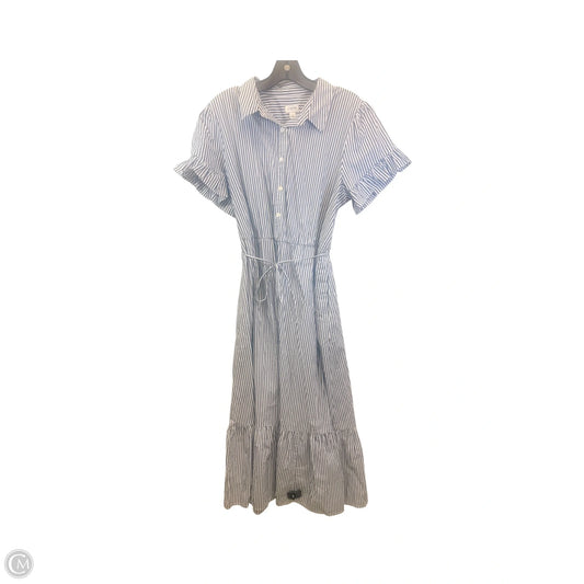Dress Casual Maxi By J. Crew In Striped Pattern, Size: Xl
