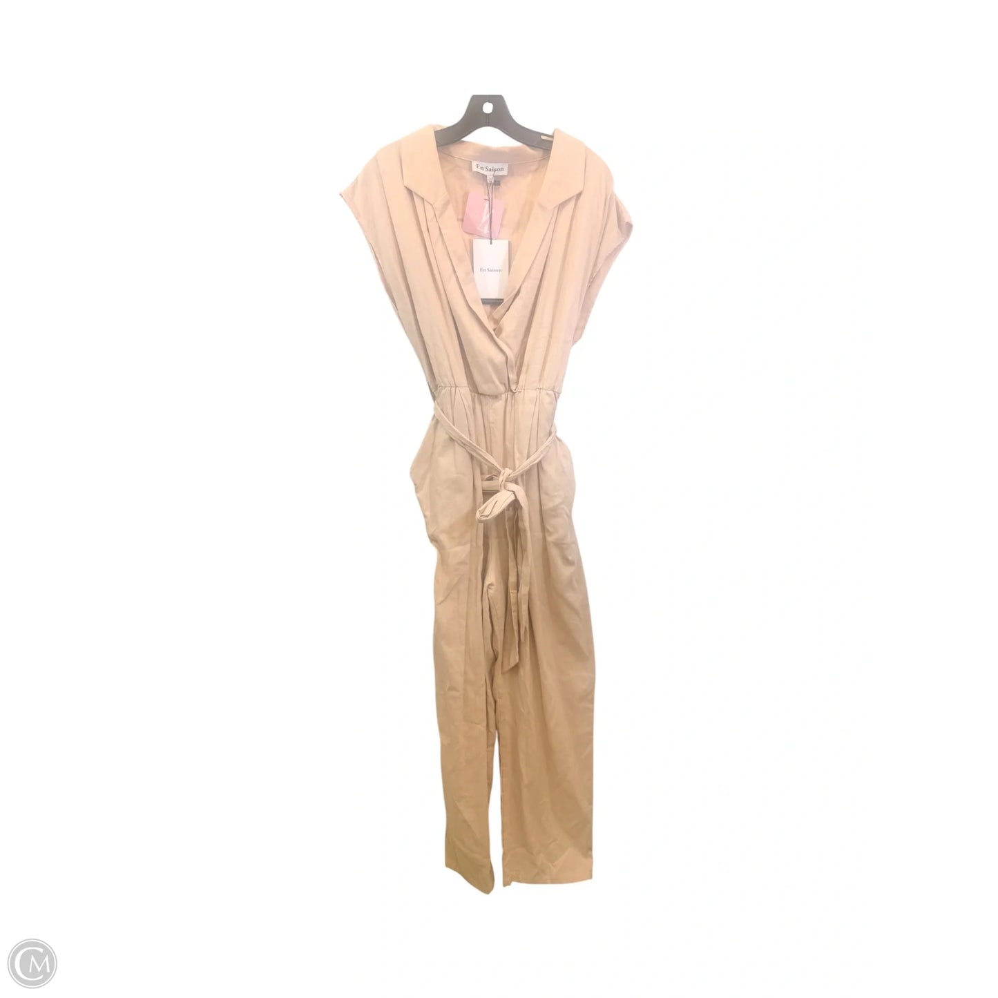 Jumpsuit By En Saison In Tan, Size: L