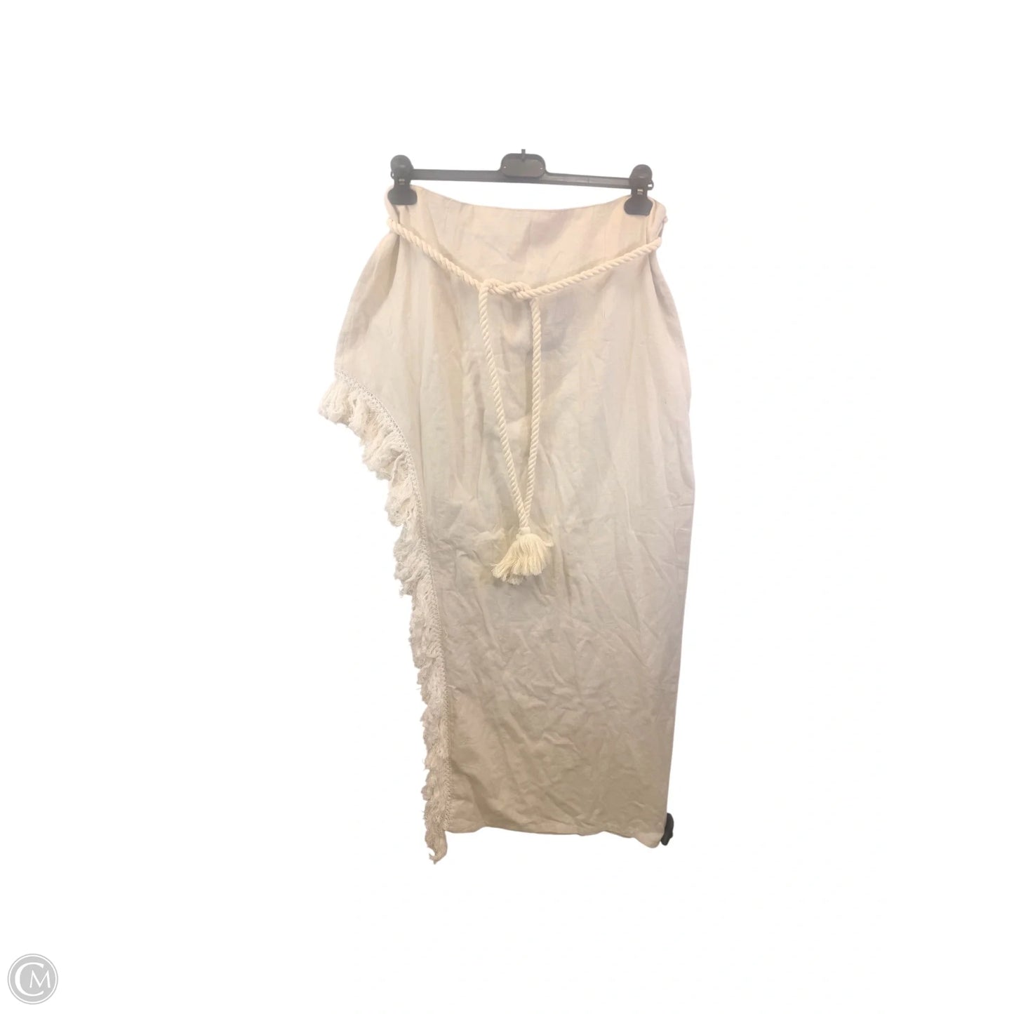 Skirt Maxi By Pretty Little Thing In Tan, Size: L