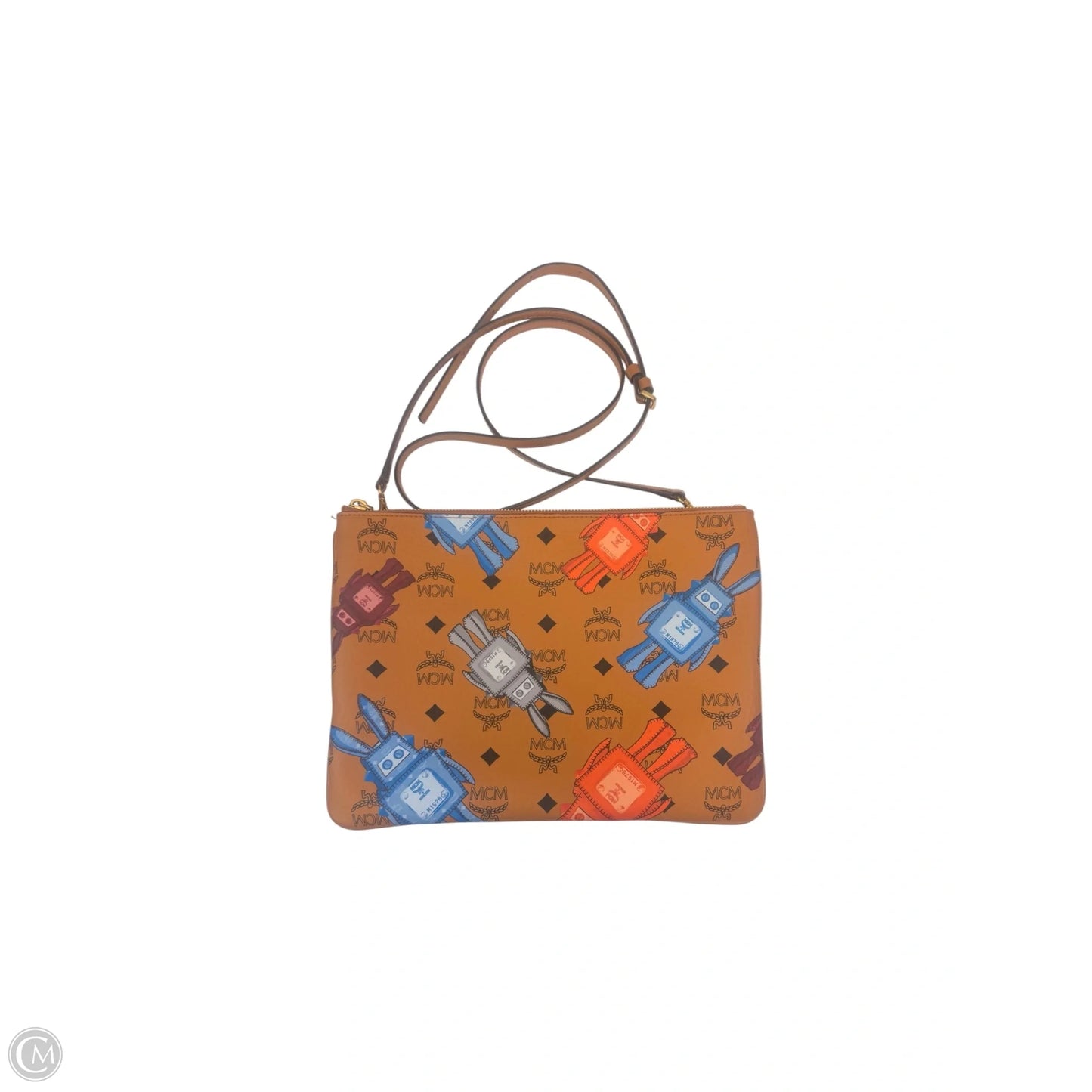 Crossbody Luxury Designer By Mcm, Size: Medium