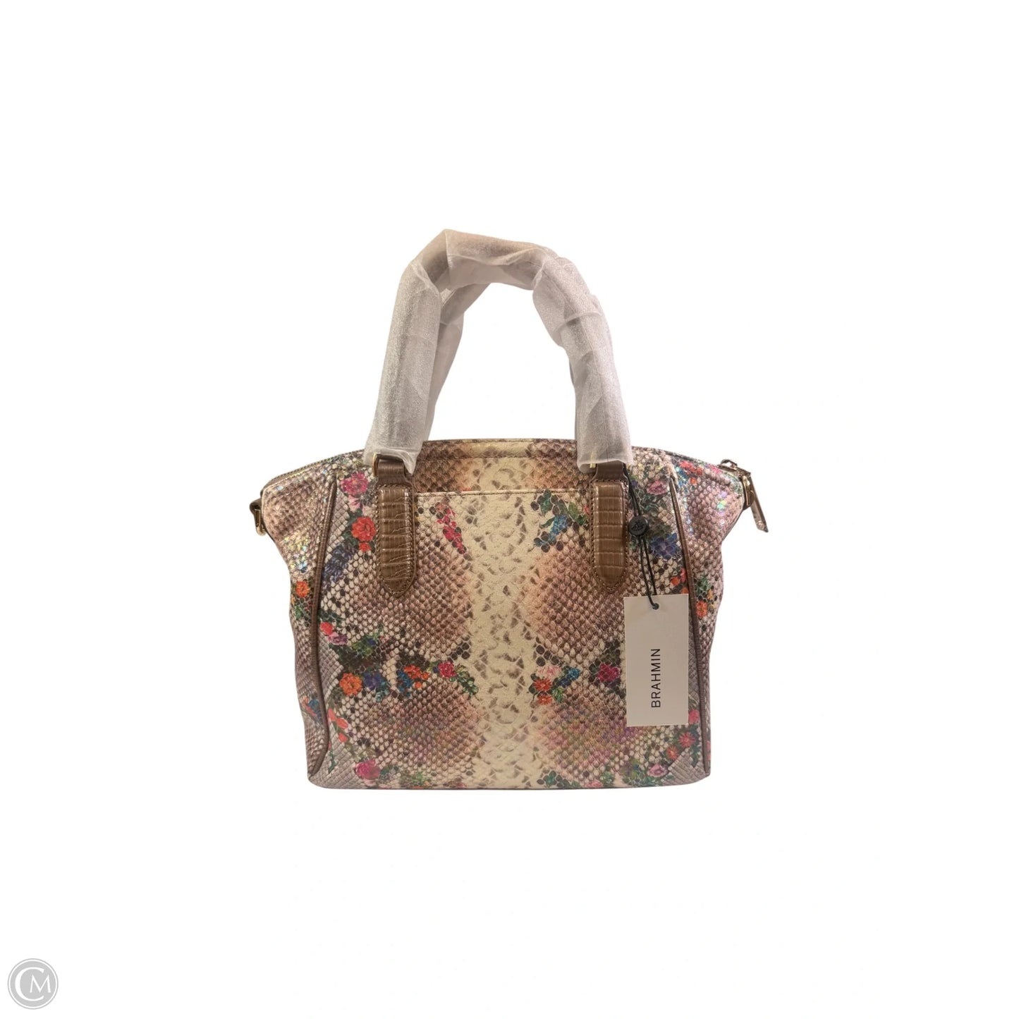 Handbag Designer By Brahmin, Size: Medium