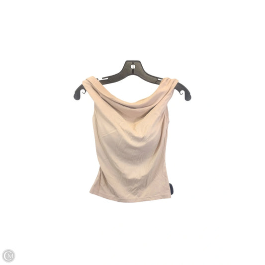 Top Short Sleeve By SkinKiss In Tan, Size: S