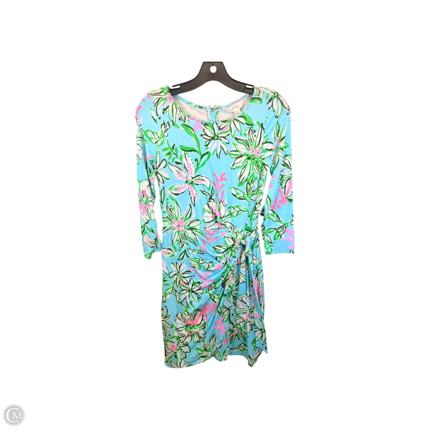 Dress Designer By Lilly Pulitzer In Blue & Pink, Size: Xxs