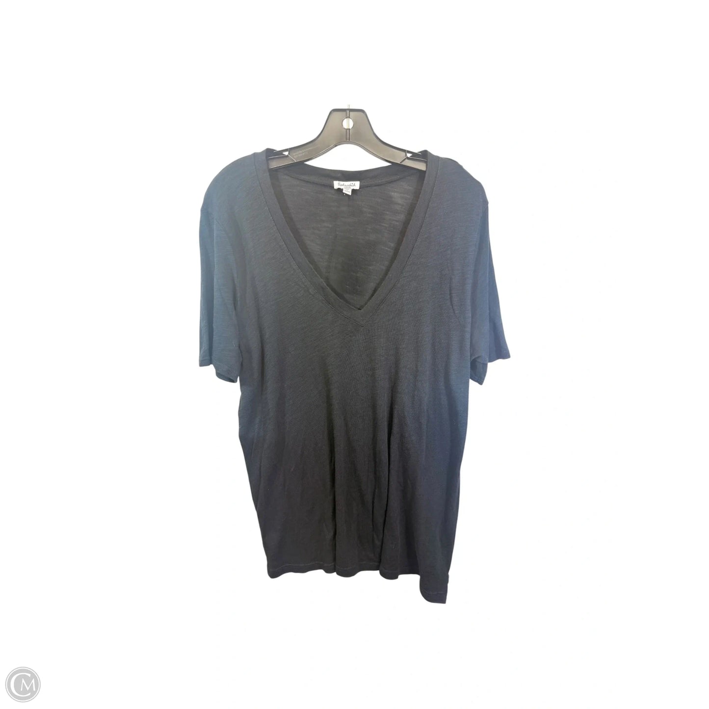 Top Short Sleeve Basic By Splendid In Black, Size: L