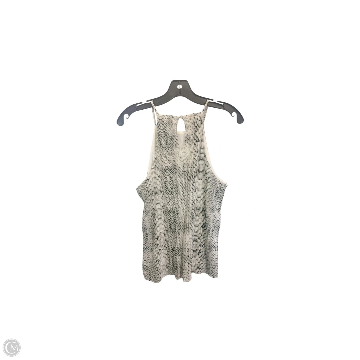 Top Sleeveless By Allison Joy In Snakeskin Print, Size: S