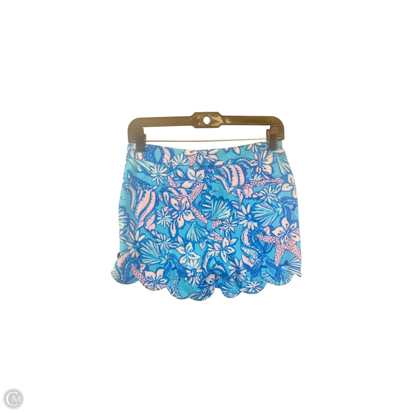 Shorts Designer By Lilly Pulitzer In Blue & Pink, Size: 4
